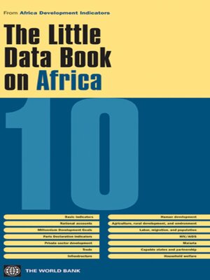 cover image of The Little Data Book on Africa 2010